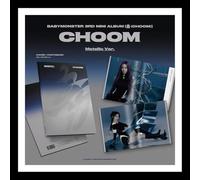 BABYMONSTER - BABYMONSTER [CHOOM] 3rd Mini Album (Versión METALLIC) K-POP SEALED + Tarjeta de fotos de regalo