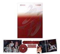 BABYMONSTER - CHOOM 3rd Mini Album (Crimson Ver.) Cover + Photobook + CD + Logo Tag + Stickers + 4 Extra Photocards Official K-POP Sealed Album