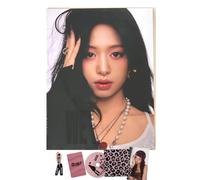 BABYMONSTER WE GO UP 2nd Mini Álbum [PATTERN AHYEON Ver.] Libro de fotos + CD + juego de tarjetas fotográficas + póster plegado