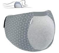 Babymoov Almohada mamá y bebé | Cojín Ultra Suave para Dormir, Leer, Apoyo de piernas, Embarazo, Lactancia y Lactancia, Cinturón de sueño, XS/S