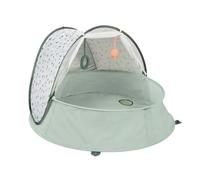Babymoov Aquani Provence, 3 en 1 zona de juego, piscina y tienda anti-UV FPS 50+ para bebé, mosquitera y avance plegables, colchoneta de estimulación & juguetes incluidos, desde el nacimiento