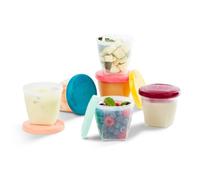 Babymoov Babybols - Pack de 6 contenedores de conservación, 250 ml, Multicolor