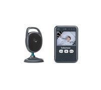 BABYMOOV Babyphone Caméra Essential, Ecran 2.4", Portée de 250m & Kit Mural Inclus, Mode VOX