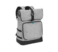 Babymoov Mochila cambiador Le Sancy, capacidad ajustable de 26-36 L, almacenamiento múltiple, mucho espacio de almacenamiento, cambiador y toalla incluidos, Color Gris, Talla única
