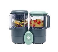 Babymoov Nutribaby One Robot de cocina bebé 4 en 1, Gris