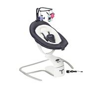 Babymoov Swoon Motion oscilación y cuna, con el asiento ergonómico cómodo y ajustable, 65 x 72 cm, Zinc