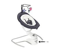 Babymoov Swoon Motion - Silla oscilante para bebé, zinc (enchufe británico)