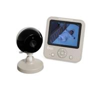 Babymoov Vigilabebés con Cámara Yoo Start, Alcance de 300 m, Sin Wi-Fi | Pantalla con batería, Visión Nocturna, Walkiey Talkie, Modo VOX, 8 nanas e indicador de Temperatura - Garantía de por vida