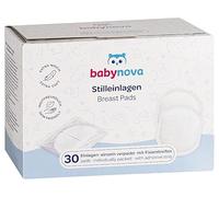 babynova Discos Absorbentes de Lactancia - Almohadillas Maternales Desechables - 30 Unidades Empaquetadas Individualmente con Tira Adhesiva - para Mamás Lactantes - Extra Suaves - Discretos & Cómodos