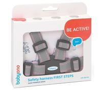 BabyOno Arnés para caminar gris y rosa, 1 pieza