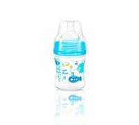 Babyono Botella anticólico de boca ancha de 120 ml AZUL