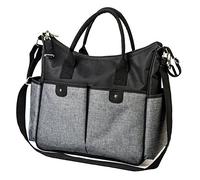 BABYONO CIUDAD BOLSO CAMBIADOR MULTIFUNCIÓN CON TAPIZ NEGRO