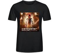 BabyPaper Celldweller Space Time Summer T Shirts For Men Round Neck Black 3XL