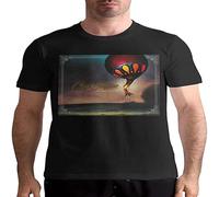 BabyPaper Circa Survive On Letting Go Mens Fashionable and Breathable Short Sleeve T-Shirt Black S