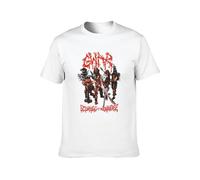 BabyPaper GWAR Band Scumdogs of The Universe Men Adult Short Sleeve White, blanco, S