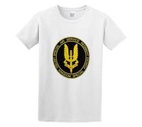 BabyPaper Hidden City Products SAS Special Air Services T-Shirt White, blanco, M