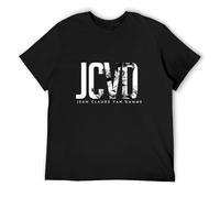 BabyPaper JCVD Jean Claude Van Damme Initials Graphic Men's T Shirt Black 3XL