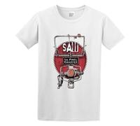 BabyPaper Saw The Final Chapter 2010 Hrror Adventure Men Adult Short Sleeve White, blanco, S