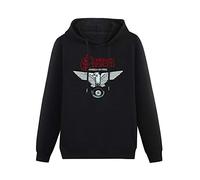 BabyPaper Sudadera de algodón Saxon Wheels of SL Crusader Power and The Glory de manga larga, color negro, Negro , XL