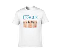 BabyPaper The Human League Dare Men Adult Short Sleeve White, blanco, S