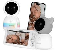 Babyphone Cámara Full HD Weinging/Detección de movimiento, AI Tracking Babyfon