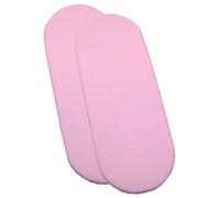 BabyPrem Bebé 2 Sábanas Bajeras de Algodón Moisés Cuna Capazo 76 x 28 cm 2 Rosa