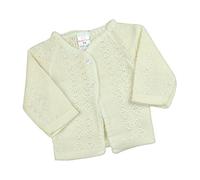 Babyprem Bebé Cárdigan Rebeca Chaqueta de Punto Ropa Niños Niñas 50-56cm Crema