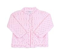 Babyprem Bebé Prematuro Cárdigan Rebeca Chaqueta de Punto Ropa Encaje Niñas 44-50cm Rosa