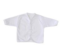 Babyprem Bebé Prematuro Cárdigan Rebeca de Algodón Ropa Niños Niñas 62-68cm Blanco 3-6