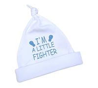 Babyprem Bebé Prematuro Sombrero Ropa de Algodón Niños Little Fighter 44-50cm P3