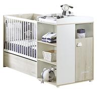 BabyPrice - Cama combinada (120 x 60 cm, escalable, 90 x 190 cm), color madera