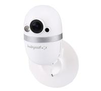 Babyruf Unisex Bebé CC 1000 Vigilabebés con cámara IP/WiFi con visión Nocturna y interfono, Control a través de aplicación para Smartphone Incluido, Color Blanco