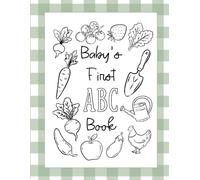 Baby's First ABC Coloring Book: 26 Letters of Fruits, Vegetables & Farm Friends