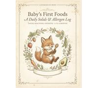 Baby's First Foods: A Daily Solids & Allergen Log - Tastes, Reactions, Favorites | 6 to 12 Months