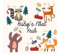 Baby's first year: Baby gift for Baby Shower I baby bullet for boys and girls I baby memory book for the first year