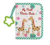 Baby's My First Family Album, álbum de Fotos de Tela Suave, Primer álbum de Fotos, Regalo para recién Nacidos y niños, Puede Contener 17 Fotos