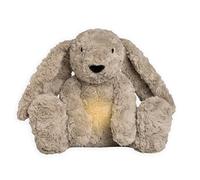 Baby's Only - Bibi el conejo de peluche con entrenador de sueño - Peluche con musica relajante para dormir - Ruido blanco bebe - Taupe