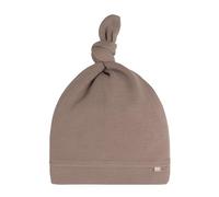 Baby's Only - Gorro de botón Pure - Mocha - 3-6 Meses - 100% algodón orgánico