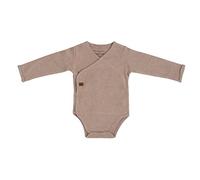 Baby's Only - Mameluco de manga larga Melange - Clay - 50-100% algodón orgánico