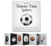 Baby's Tummy Time Sports: High-Contrast Fine Art for Visual Stimulation: 13 (Tabitha Paige Children's Book Series)