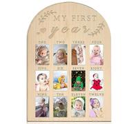 Baby's Wooden Photo Frames Large Capacity Photo Shelfs for Household