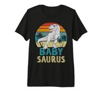 Babysaurus T Rex Dinosaurio Baby Saurus Familia a Juego Camiseta Premium