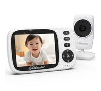 Babystar Vigilabebés con Cámara, Camera Vigilancia Bebe con LCD 3.2",VOX,Zoom 2X,visión Nocturna, lulabies, Monitoreo de Temperatura, sin WiFi,Comunicación Bidirecciona Escucha Bebes