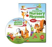 BabyTV DVD My Favourite Nursery Rhymes Volume 1