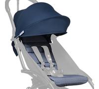 BABYZEN YOYO Pack 6+ Color, Azul Air France - Solo Textiles: Cojín del asiento, capota a juego y bolsillo trasero con cremallera - Requiere el Chasis YOYO2 (se vende por separado)