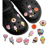 BABYZOCO Pines Charms para crocs, Crocs Pin, Crocs Charm, Shoe charms,Adornos De Zapas, decoración de zapatos para Regalos, Colgante de zapato, Diseño de dulces, Pack 10 unidades