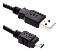 BabzTech Cable USB de Repuesto y Carga para Cámara Digital Canon IXUS 177, Cable USB de Sincronización de DatosPlomo