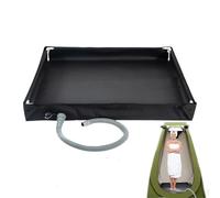 Bac De Douche Portable Pliable - Pour Voiture, Pêche, Jeux De Sable | Bassin D'Eau Multifonctionnel En Oxford Camping, Plage, Camping Car, Jardin, Idéal Nettoyage Exté Et Rangement D'Ou