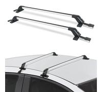 Baca Coche 1 Par De Barras Portaequipajes Universales De 108 Cm para Techo De Coche De Aluminio con Cerradura Modificación Portaequipajes Superior Portaequipaje
