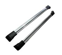 Baca Coche 2 Uds para X5 2007-2013 Raíles Techo Aluminio Barras Cruzadas Portaequipajes Negro Portaequipajes de Techo